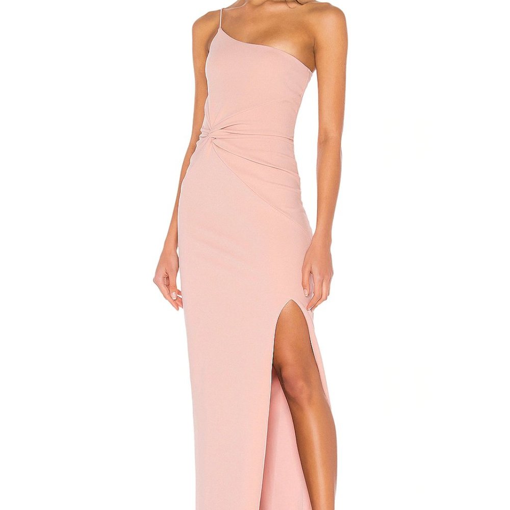 Revolve Nookie Lust One Shoulder Gown